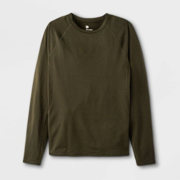 Mens All In Motion Thermal Long Sleeve T-Shirt‎ Size Medium Olive Green - Picture 1 of 1